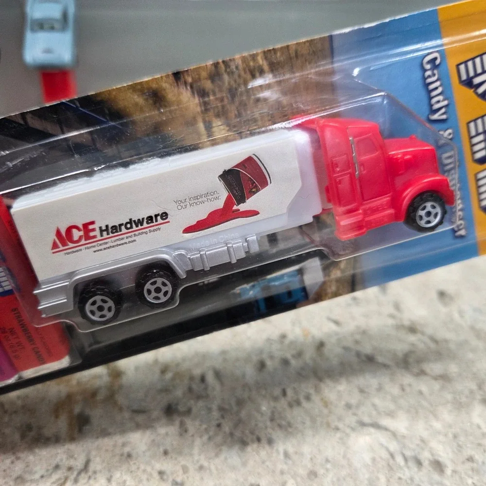 PEZ Candy‎ Dispenser Cars Ace Hardware Truck & Lightning McQueen Set